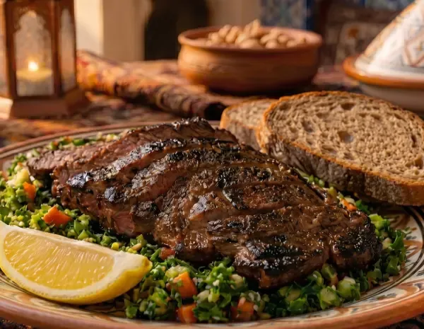 Восток — дело вкусное! Топ блейд с табуле, овощи на гриле и пахлава