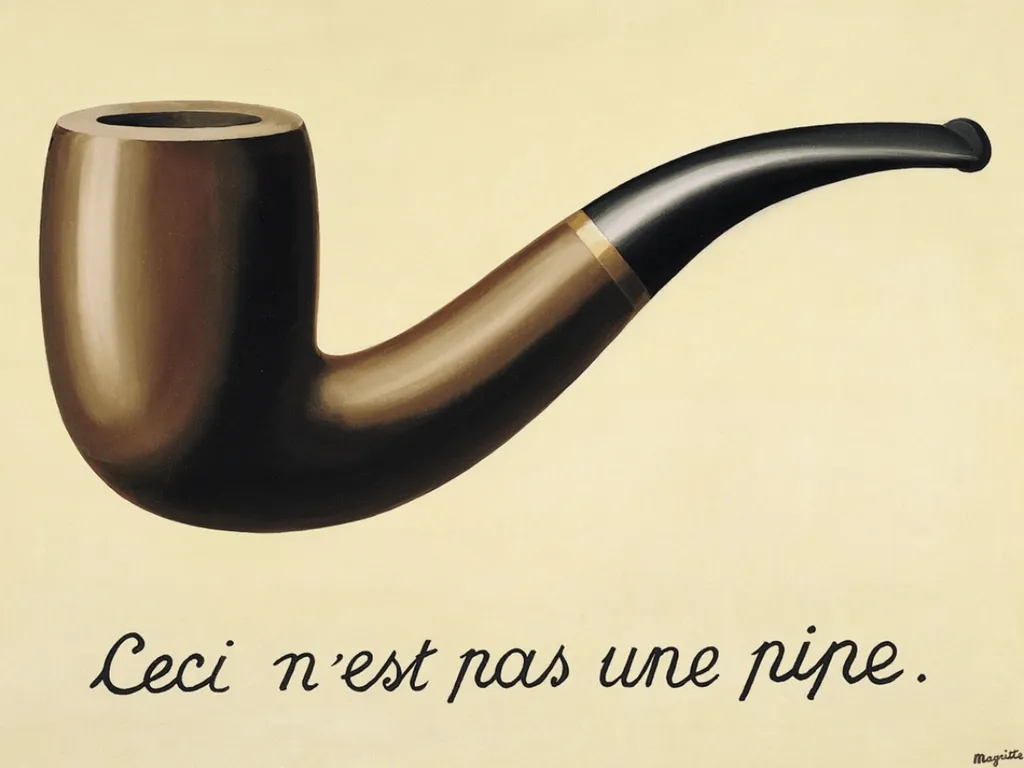 «Вероломство образов», Рене Магритт, 1929