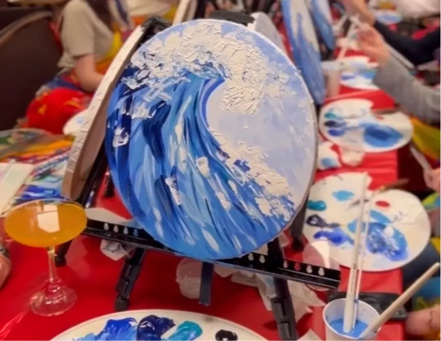 Арт-терапия: THE WAVE