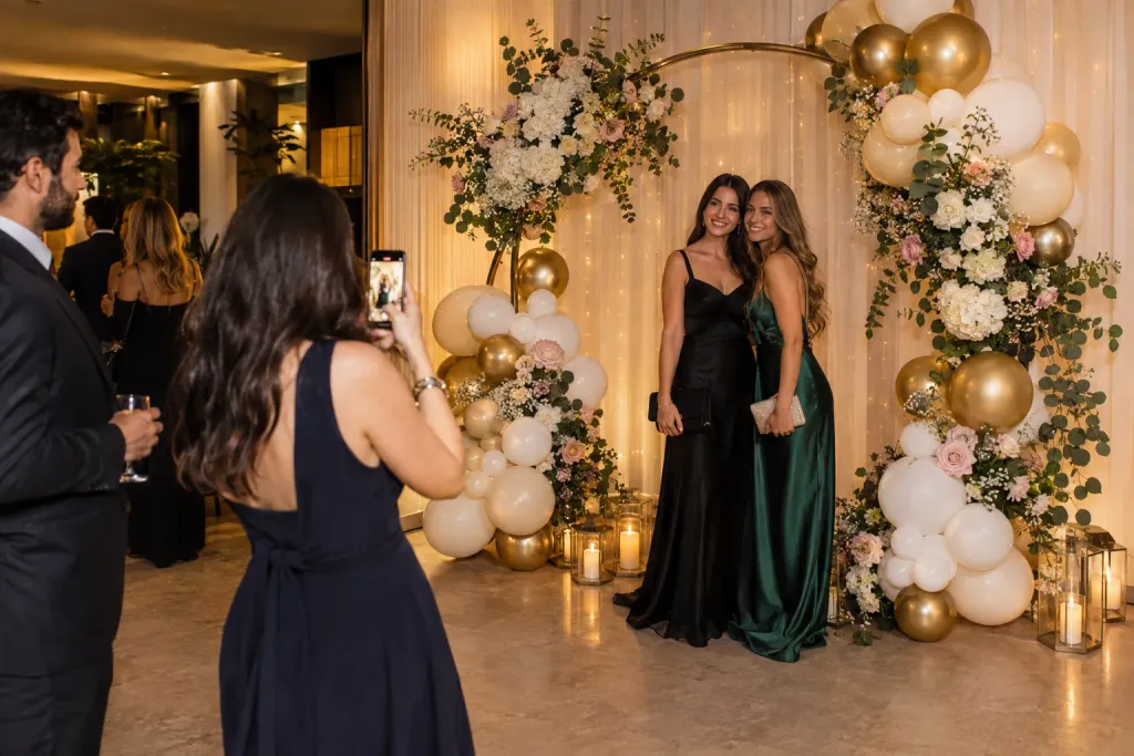 Фотозона на праздник: как оформить, что учесть и сколько стоит