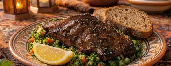 Восток — дело вкусное! Топ блейд с табуле, овощи на гриле и пахлава