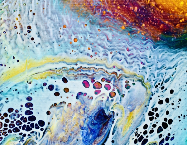 Fluid Art Party: Миксуем краски и коктейли!