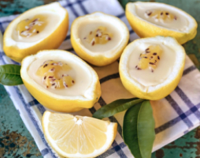 Лимонный десерт
