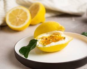 Лимонный десерт