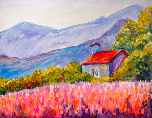 Арт-вечеринка: MORNING IN THE MOUNTAINS | 18+