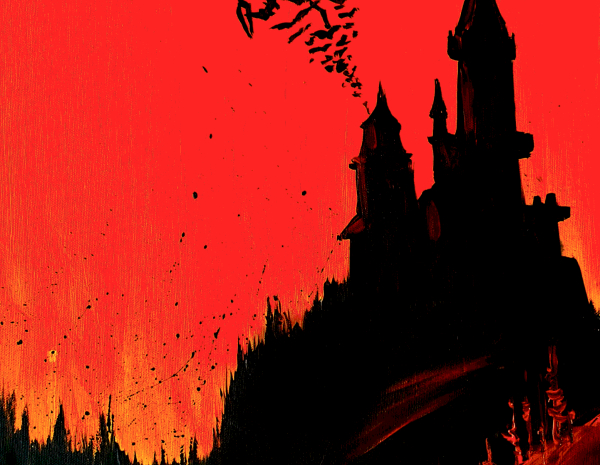 Halloween Party! Картина "Monster House" и чёрный бургер | 12+