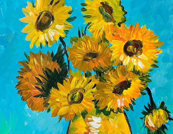 Арт-вечеринка: VINCENT FLOWERS