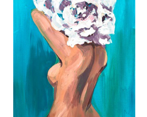 Картина ''Flowered head''