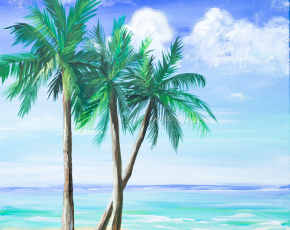 Картина "Paradise island"