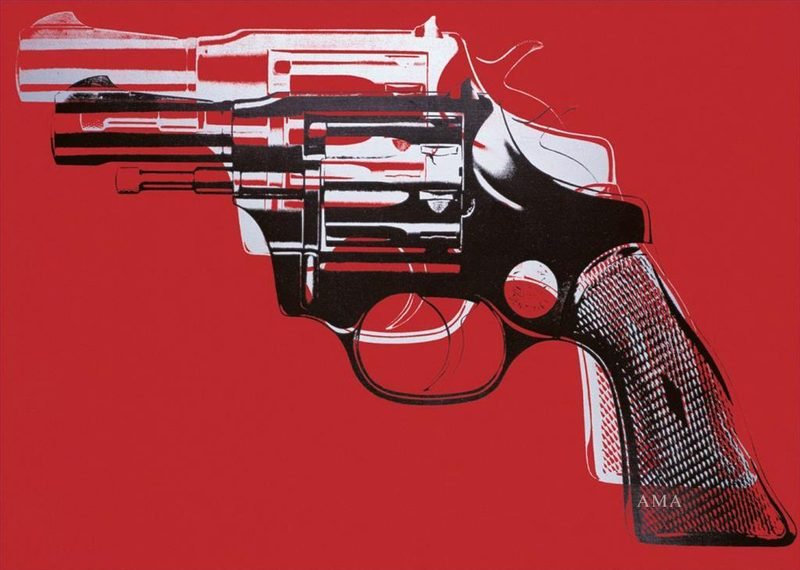 Пистолет. Энди Уорхол, 1981-1982