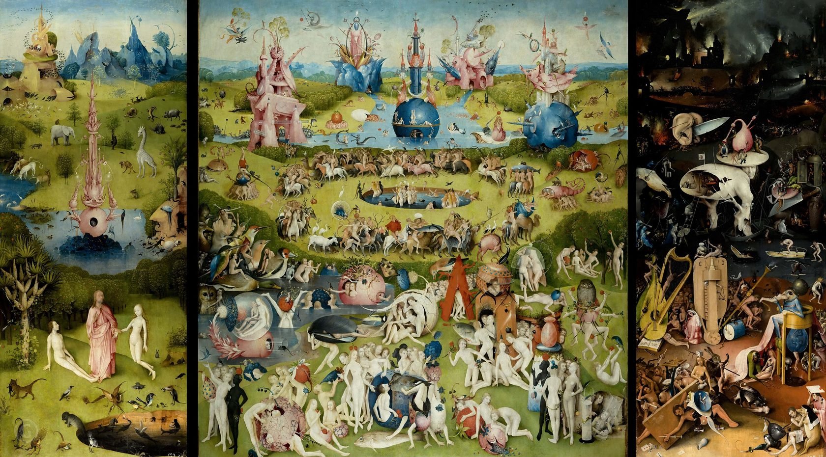 Иероним Босх Сад земных наслаждений. 1500—1510