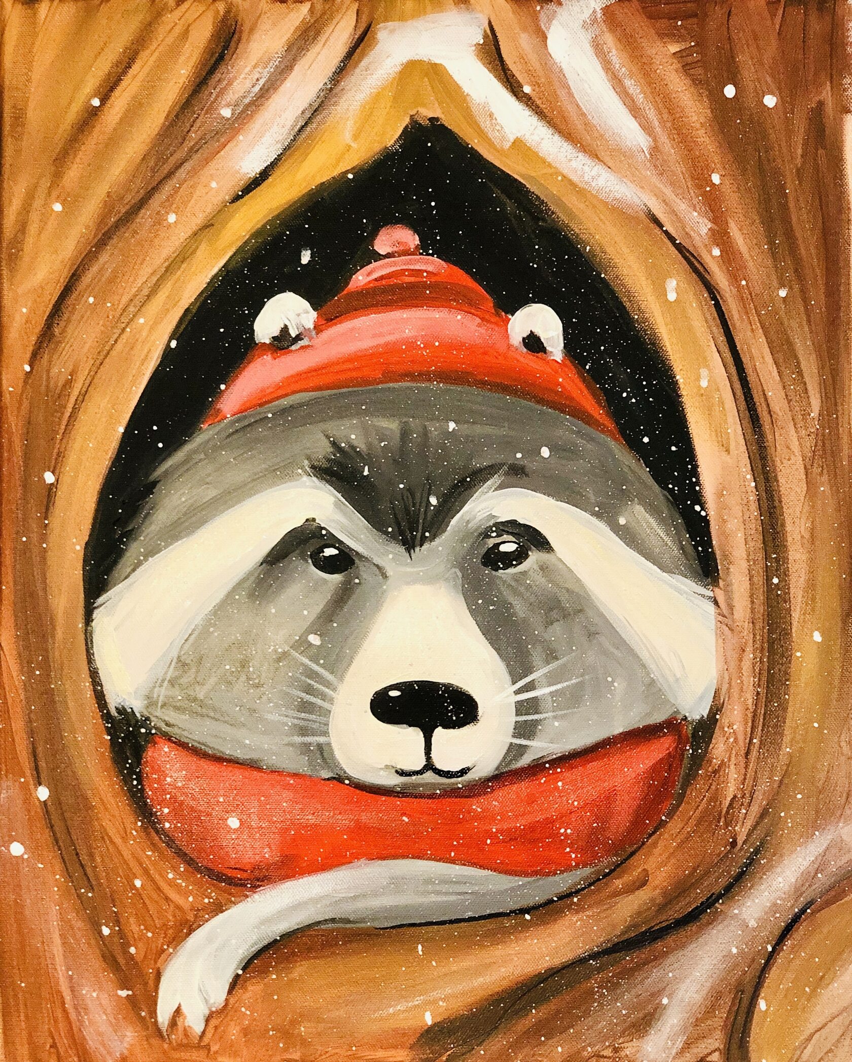 CHRISTMAS RACOON